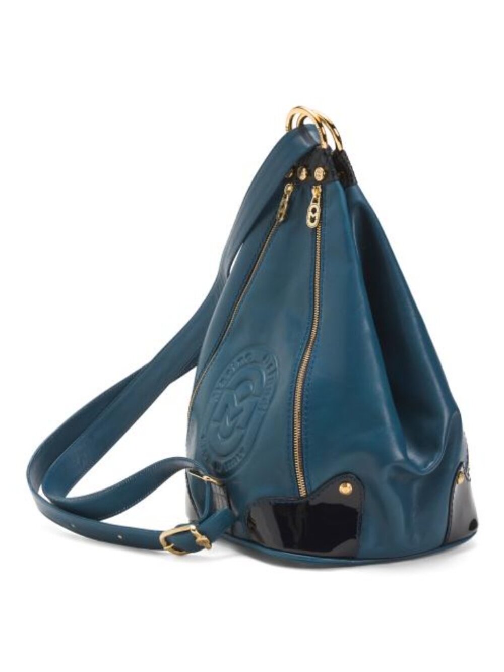 MARINO ORLANDI Made In Italy Leather Backpack - Picture 3 of 6